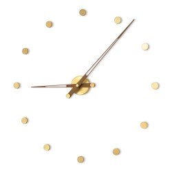 Wall clock Rodon 12 gold n Nomon