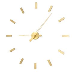 Wall Clock Tacon 12 Gold Nomon